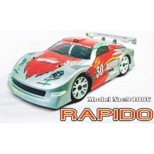   HSP Rapido 94086 18 Nitro On Road RC Rally Racing Car Toys & Games