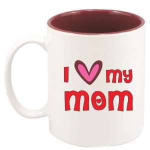  Love My Mom Mug 11 oz. with Gift Box 