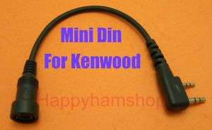 pin Mini Din Mini din plug Kenwood radio 2 pin TK2107  