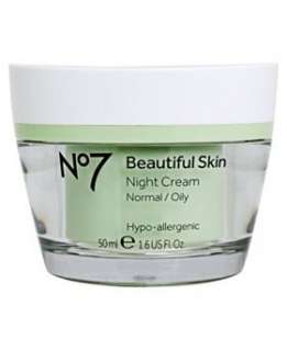 No7 Beautiful Skin Night Cream Normal / Oily 3306941