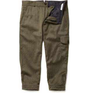    Trousers  Casual trousers  Wool Blend Plus Two Trousers