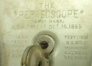 Vintage 1895 Stereoscope/Stereopticon Perfecscope H.C. White Co 