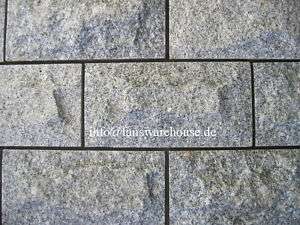 Granit Verblender Naturstein Bossenstein Klinker 40x20  