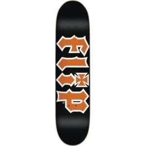  Flip HKD Black / Orange Skateboard Deck   8 Sports 