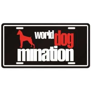  New  Miniature Pinschers  World Dog   Mination  License 