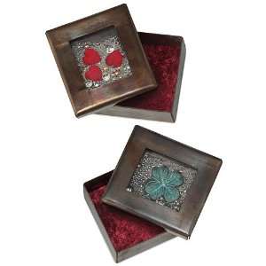  Love and Luck Copper Reliquary Boxes