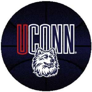 University of Connecticut Huskies Basketball Rug 4 Round