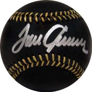 Tom Seaver Autographed Black Leather Baseball:  Sports 