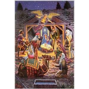    Master Pieces Christmas Holy Night Jigsaw Puzzle Toys & Games