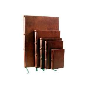 6x9 Handmade Italian Distressed Leather Travel Journal with unlined 