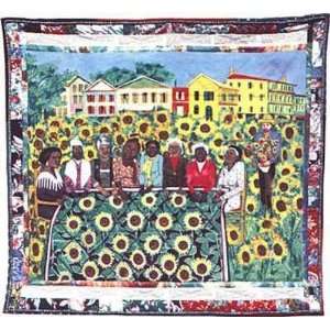  Sunflowers Quilting Bee At Arles Poster Print