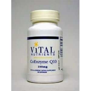  Vital Nutrients CoEnzyme Q10 100mg 60 capsules Health 