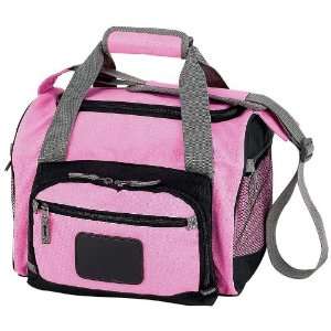   Zip Out Liner By Extreme Pak&trade Pink Cooler Bag with Zip Out Liner
