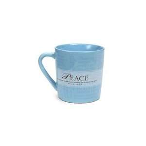   Ceramic Mug With Scripture Card Verse Psalm 23:2 3: Kitchen & Dining