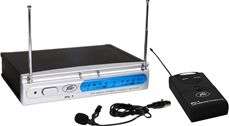 Peavey PV 1 U1 BL 911.70 MHZ UHF Wireless Lavaliere Microphone System 