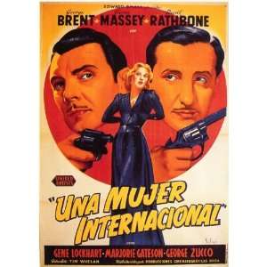 International Lady Movie Poster (11 x 17 Inches   28cm x 44cm) (1941 