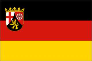 Fahne Rheinland Pfalz Wappen 90 x 150 cm Hiss Flagge  