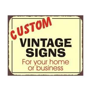  Custom Personalized Vintage Metal Art Retro Tin Sign: Home 
