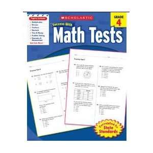   Success Math Tests Gr 4 By Scholastic Teaching Resources: Toys & Games