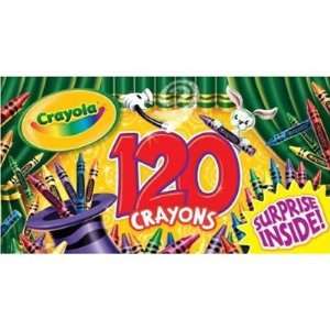  Crayola Crayons, 120 Crayons, 6 Pack Toys & Games
