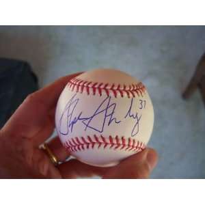 Stephen Strasburg Signed Baseball   W coa   Autographed Baseballs 