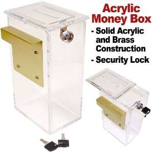  Acrylic Money Box with Metal J Hook: Everything Else