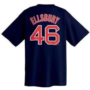  Jacoby Ellsbury Boston Red Sox Name and Number T Shirt 