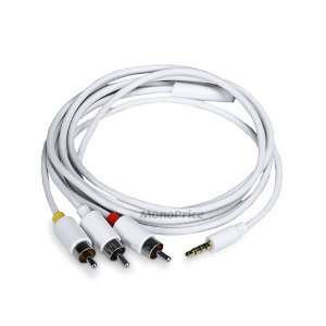  Apple iPod A/V Composite Cable TV Out   6ft
