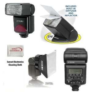  Professional TTL Power, Zoom & 270 Degree Swivel D SLR Flash 