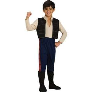  Childs Han Solo Costume, Small (Size 4 6) (Ages 3 4): Toys 