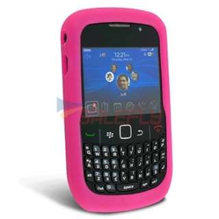 RUBBER MOBILE PHONE Case Cover FOR BLACKBERRY 8520 CURVE New 