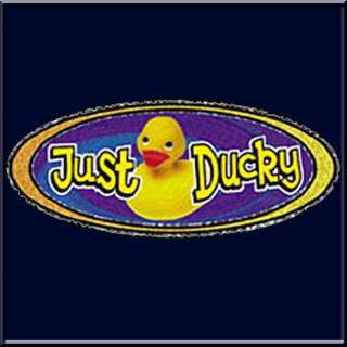 SLIX Just Ducky Rubber Duckie Shirt S L,XL,2X,3X,4X,5X  