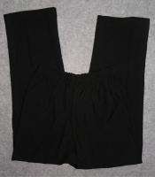 NEW TRACY LYNN Womens Black Dress Slacks Pants Elastic Waist Size 8 10 