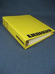 LIEBHERR PR751 Bulldozer Parts Manual / Catalog PR 751  