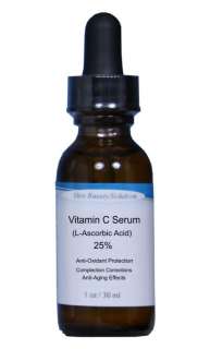 2oz Vitamin C (L Ascorbic Acid) Serum 25% Wrinkles Acne  