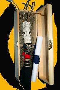 Haunted Creepy New Orleans Voodoo Luck Money Spell Doll  