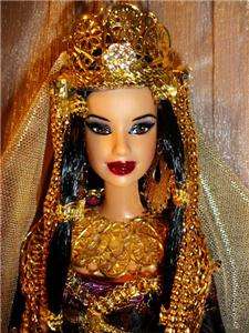 Queen Esther Of Persia ~ Dark version Barbie Doll ooak bible character 