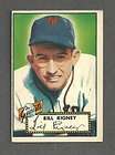 1949 Bowman 170 Bill Rigney New York Giants EX  