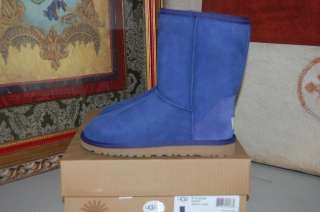 UGG Australia Classic Short in Lapis US Sizes 7 9 Womens Boots  