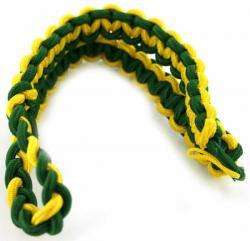 ARMY SHOULDER CORD MILITARY POLICE GREEN AND YELLOW  