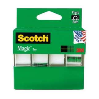 Scotch 3/4 In. X 25 Ft. Magic Tapes (4 Pack) 4105 at The Home Depot 