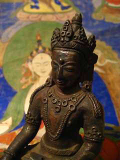 old tibet buddha statue bronze sakyamuni copper antique  
