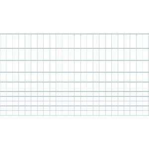 16 Ft. X 4 Ft. 4 In. Hot Dipped Combination Fencing Panels (50 Pack 