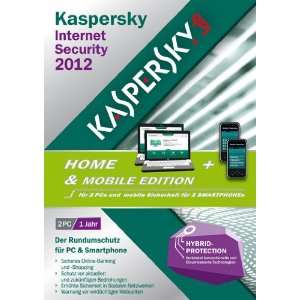 Kaspersky Internet Security 2012 2 User Home & Mobile  