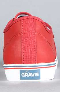 Gravis The Slymz Wax Sneaker in Red Wax  Karmaloop   Global 