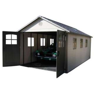 Lifetime 11 Ft. X 18.5 Ft. Storage Building With 9 Ft. Wide Carriage 