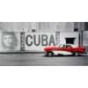 Kunstdruck XXL 150x52   Cuba Caddilac Castro Havana Auto Bild  