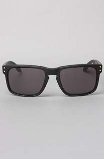 OAKLEY The Holbrook Sunglasses in Matte Black Warm Grey  Karmaloop 