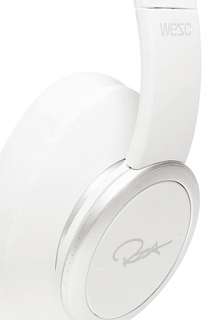 WeSC The RZA Premium Headphone in Bright WhiteLimited Edition 