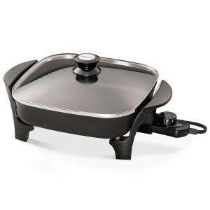 Presto 11 In. Electric Skillet With Glass Cover 06626 at The Home 